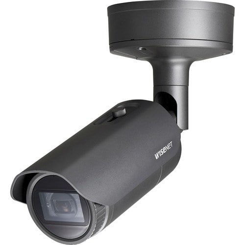 Wisenet XNO-6080R 2 Megapixel Outdoor Full HD Network Camera - Monochrome, Color - Bullet - Dark Gray - 164.04 ft Infrared Night Vision - MPEG-4 AVC, MJPEG, H.264, - XNO-6080R - Image 6