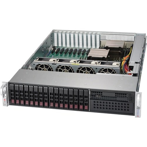 2U SC213X 11 LP SLOT CHASSIS W/ SAS3 BPN R.1000W ROHS - CSE-213XAC-R1K05LP