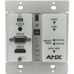 AMX NMX-ENC-N1115-WP KVM Extender - 1 Computer(s) - WUXGA - 1920 x 1200 Maximum Video Resolution x Network (RJ-45) - 2 x USB - 1 x HDMI - - FGN1115-WP-WH