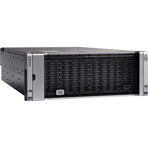 Cisco SmartPlay Select S3260 Basic – 2 Nodes – 2 x Intel Xeon E5-2680 v4 Tetradeca-core (14 Core) 2.40 GHz – 60 x HDD Supported – 24 x - UCSS-SP-S3260-BV
