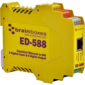 Brainboxes ENET 8DIGITAL INPUTS PLUS 8PK OF 50PRODUCTS 1CD 1MANUAL ED-588-X50M