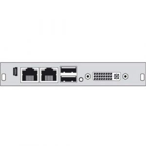 Black Box DKM Modular KVM Extender, Receiver Interface Card, DVI-D, USB HID, 2X CATx - 1 Computer(s) - 2560 x 1600 Maximum Video Resolution - 2 x Network - ACX1MR-DHID-2C