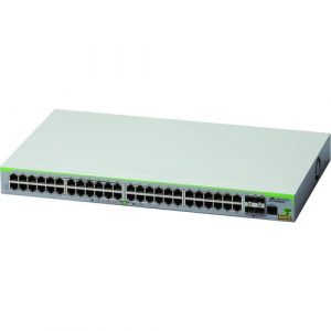 48PORT 10/100TX SW W/ 4GIGABIT/ SFP COMBO UPLINKS 1FIXED AC PS US - AT-FS980M/52-10