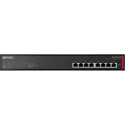 8PORT 10GBE GIGABIT SWITCH LIFETIME WARR - BS-MP2008 - Image 2