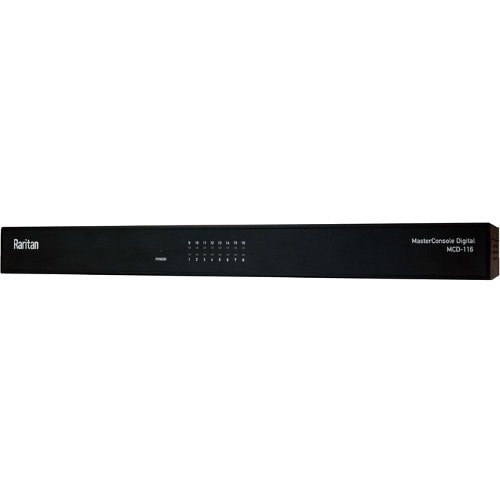 1U 16PORT MASTERCONSOLE DGITAL CAT5 KVM SWITCH - MCD-116
