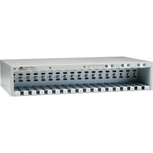 Allied Telesis MMCR18 Media Conversion Rack-Mount Chassis - 18 Slot - 2U - Rack-mountable - TAA Compliant AT-MMCR18-60 - AT-MMCR18-60