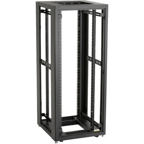 38U RACK ELITE NETWRK CAB TAP PLEXI-FRONT BLACK - EC38U3032TPMSMNK - Image 2