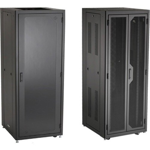 38U RACK ELITE NETWRK CAB TAP PLEXI-FRONT BLACK - EC38U3032TPMSMNK