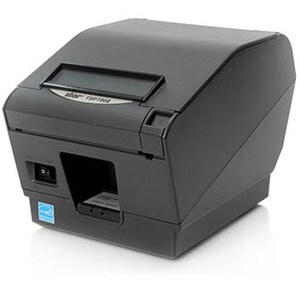 Star Micronics TSP700II Thermal Receipt and Label Printer, Ethernet, CloudPRNT, WLAN, USB, Two Peripheral USB - Cutter, External Power Supply Needed, Gray - Cutter, External Power Supply Needed, - 37966670 - Image 2