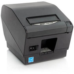 Star Micronics TSP700II Thermal Receipt and Label Printer, Ethernet, CloudPRNT, WLAN, USB, Two Peripheral USB - Cutter, External Power Supply Needed, Gray - Cutter, External Power Supply Needed, - 37966670 - Image 3