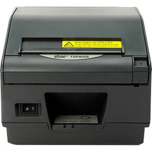Star Micronics TSP800II Thermal Receipt and Label Printer, Ethernet, CloudPRNT, USB, Two Peripheral USB, Gray - Cutter, External Power Supply Needed, Gray - Cutter, External Power Supply Needed, - 37966700 - Image 2
