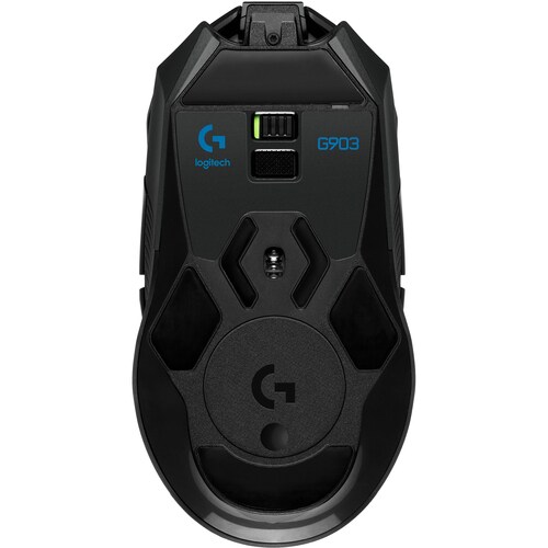 Logitech G903 Lightspeed Wireless Gaming Mouse - Optical - Wireless - Radio Frequency - 12000 dpi - Scroll Wheel - 11 Button(s) - Symmetrical 910-005083 - 910-005083 - Image 5