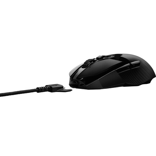 Logitech G903 Lightspeed Wireless Gaming Mouse - Optical - Wireless - Radio Frequency - 12000 dpi - Scroll Wheel - 11 Button(s) - Symmetrical 910-005083 - 910-005083 - Image 6