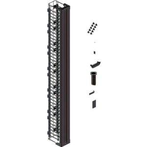 MM20 VERTICAL CABLE MGMT CAGE W/ DOOR - MM20VMD706-B