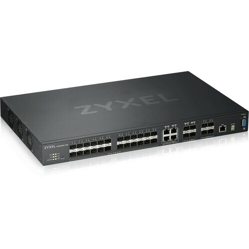 24PORT GBE SFP LAYER 3+ MANAGED WITH 4X10GBE SFP+ 4XGBE SFP/RJ-45 - XGS4600-32F-DC - Image 4
