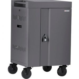 Bretford CUBE Cart Mini - 2 Shelf - 4 Casters - 5" Caster Size - Steel - 24" Width x 21" Depth x 37.50" Height - Grass - - TVCM20PAC-GRA