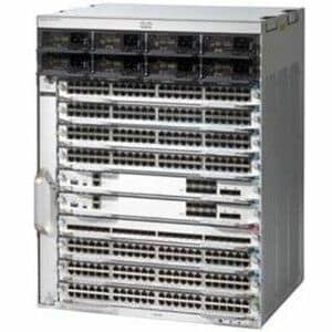 Cisco Catalyst 9400 Series 10 Slot Chassis – Manageable – Gigabit Ethernet – 1000Base-T – 3 Layer Supported – Modular – 3200 W Power Consumption – Twisted Pair - C9410R-96U-BNDL-A