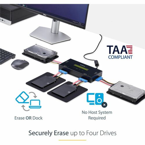 StarTech.com HARD DRIVE ERASER SECURE ERASE SATERASER4 - Image 6