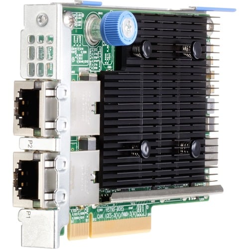 HPE Ethernet 10Gb 2-port 535FLR-T Adapter - PCI Express 3.0 x8 - 2 Port(s) - 2 - Twisted Pair - 10Base-T - Plug-in Card 817721-B21 - 817721-B21