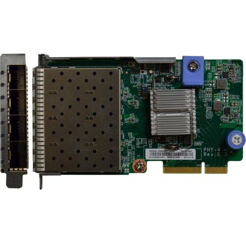 Lenovo ThinkSystem D2 10Gb 8-Port SFP+ - PCI Express - 8 Port(s) - Optical Fiber - 10GBase-SR, 10GBase-LR - Plug-in Card 7M17A04000 - 7M17A04000