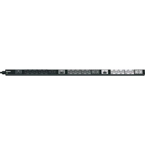 Panduit P36B22M Vertical Basic Power Distribution Unit - Basic - NEMA L15-30P - 30 x IEC 60320 C13, 6 x IEC 60320 C19 - 230 V AC - - P36B22M