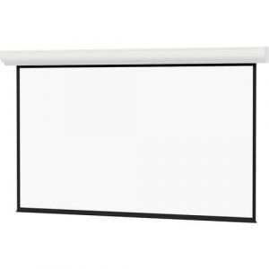 Da-Lite Contour Electrol 119" Electric Projection Screen - 16:9 - High Contrast Matte White - 58" Height x 104" Width - Wall Mount, Ceiling Mount - 92637LS