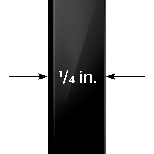 Da-Lite UTB Contour 94" Fixed Frame Projection Screen - 16:10 - Da-Mat - 50" Height x 80" Width - Widescreen - Wall Mount - 24382 - Image 2