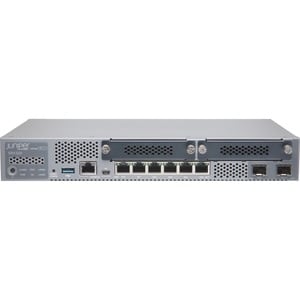 Juniper SRX320 SVCS GATEWAY INCL HW 8GE 6-PORT POE+ 2X MPIM SLOTS 4G RAM 8G SRX320-SYS-JE-P