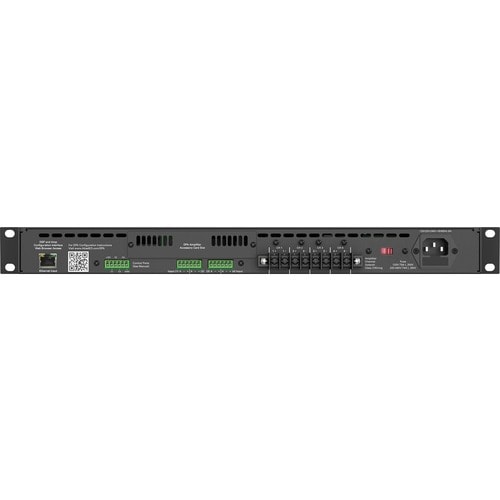 AtlasIED DPA804 Amplifier - 400 W RMS - 4 Channel - 1% THD - 20 Hz to 20 kHz - 794 W - Ethernet DPA804 - Image 2