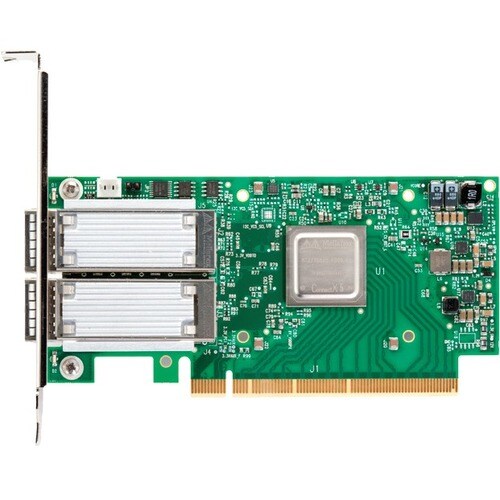 Mellanox ConnectX-5 EN Ethernet Adapter Card - PCI Express 3.0 x16 - 1 Port(s) - Optical Fiber - 50GBase-R4 - Plug-in Card MCX515A-GCAT - MCX515A-GCAT