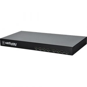 8PORT FIBER MEDIA CONV 1U - NETWAYSP8A