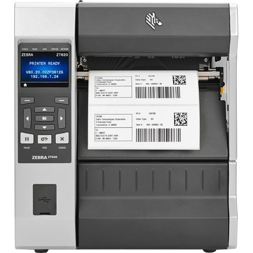 ZEBRA TT PRNT ZT620 6IN 203DPI US ZT62062-T010100Z - Image 2