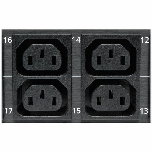 Eaton 5.5kW Single-Phase Monitored PDU, LX Interface, 208/230V Outlets (36 C13/6 C19), L6-30P, 10 ft. (3.05 m) Cord, 0U 1.8m/70 in. Height, TAA - Monitored - NEMA L6-30P - PDUMNV30HV2LX - Image 7