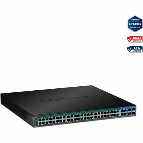 52PORT 48GB WEB SMART POE SWITCH - TPE-5240WS