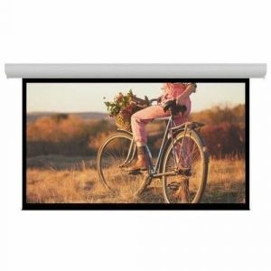 Da-Lite Contour Electrol Series Projection Screen - Wall or Ceiling Mounted Electric Screen - 116in x 116in Square - Matte White - 116" x 116" - Wall/Ceiling Mount - 88348LS