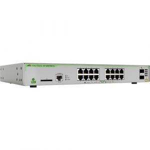 L2+ MANAGED 16 X10/100/1000MBPS 2XSFP UPLINK 1FIXED AC PWR SUPPLY - AT-GS970M/18-10