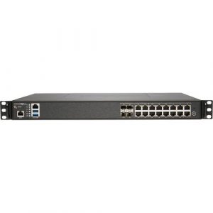 SonicWall NSA 2650 High Availability Network Security/Firewall Appliance - 16 Port - Gigabit Ethernet - Wireless LAN IEEE 802.11ac - AES (256-bit), DES, MD5, AES (192-bit), AES (128-bit), - 01-SSC-2007