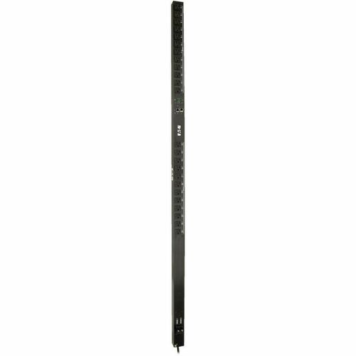 Eaton 2.9kW Single-Phase Switched PDU - LX Interface, 120V Outlets (24 5-15/20R), 10 ft. (3.05 m) Cord with L5-30P, 0U, TAA - Switched - NEMA L5-30P - 24 - PDUMV30NETLX - Image 2