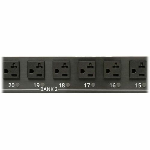 Eaton 2.9kW Single-Phase Switched PDU - LX Interface, 120V Outlets (24 5-15/20R), 10 ft. (3.05 m) Cord with L5-30P, 0U, TAA - Switched - NEMA L5-30P - 24 - PDUMV30NETLX - Image 6