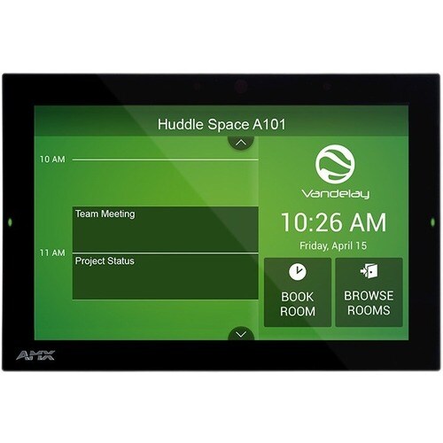 AMX ACB-2110, 10.1" Acendo Book Scheduling Touch Panel - 6.9" Height x 10" Width x 2" Depth FG4221-10 - FG4221-10
