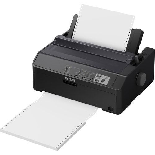 Epson FX-890II 9-pin Dot Matrix Printer - Monochrome - Energy Star - 680 cps Mono - 8.50" , 6.50" , 9.50" Width x 11" , 3.60" , 4.10" - C11CF37202 - Image 12