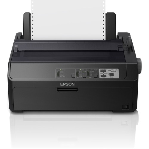 Epson FX-890II 9-pin Dot Matrix Printer - Monochrome - Energy Star - 680 cps Mono - 8.50" , 6.50" , 9.50" Width x 11" , 3.60" , 4.10" - C11CF37202 - Image 5