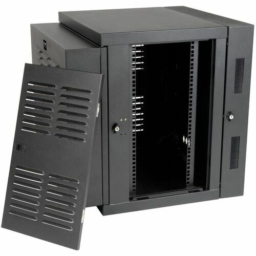 Eaton Tripp Lite Series SmartRack 12U Switch-Depth Wall-Mount Small Rack Enclosure for Harsh Environments, Hinged Back, 230V - For LAN Switch, Patch Panel - 12U Rack Height x - SRWX12USNEMA - Image 3