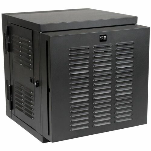 Eaton Tripp Lite Series SmartRack 12U Switch-Depth Wall-Mount Small Rack Enclosure for Harsh Environments, Hinged Back, 230V - For LAN Switch, Patch Panel - 12U Rack Height x - SRWX12USNEMA