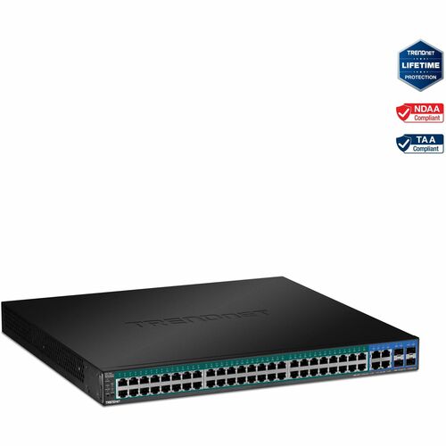52PORT GIBABIT WEB SMART POE+ SWITCH - TPE-5048WS