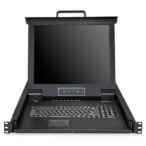 8 PORT RACKMOUNT KVM CONSOLE INTEGRATED LCD MONITOR KVM SWITCH - RKCONS1708K - Image 10