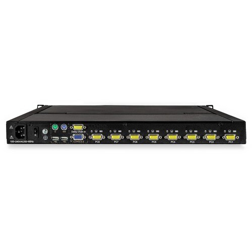 8 PORT RACKMOUNT KVM CONSOLE INTEGRATED LCD MONITOR KVM SWITCH - RKCONS1708K - Image 12