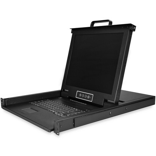 8 PORT RACKMOUNT KVM CONSOLE INTEGRATED LCD MONITOR KVM SWITCH - RKCONS1708K - Image 7