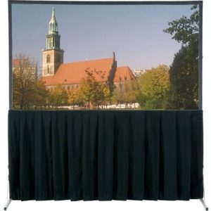 F/F SKIRT DRAPE 9X12FT UV CUST PAY FRT - 36736