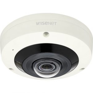 Wisenet XNF-8010RV 6 Megapixel Outdoor Network Camera - Color - Fisheye - 49.21 ft Infrared Night Vision - H.265, H.264, MJPEG - 2048 x 2048 - 1.60 mm - XNF-8010RV